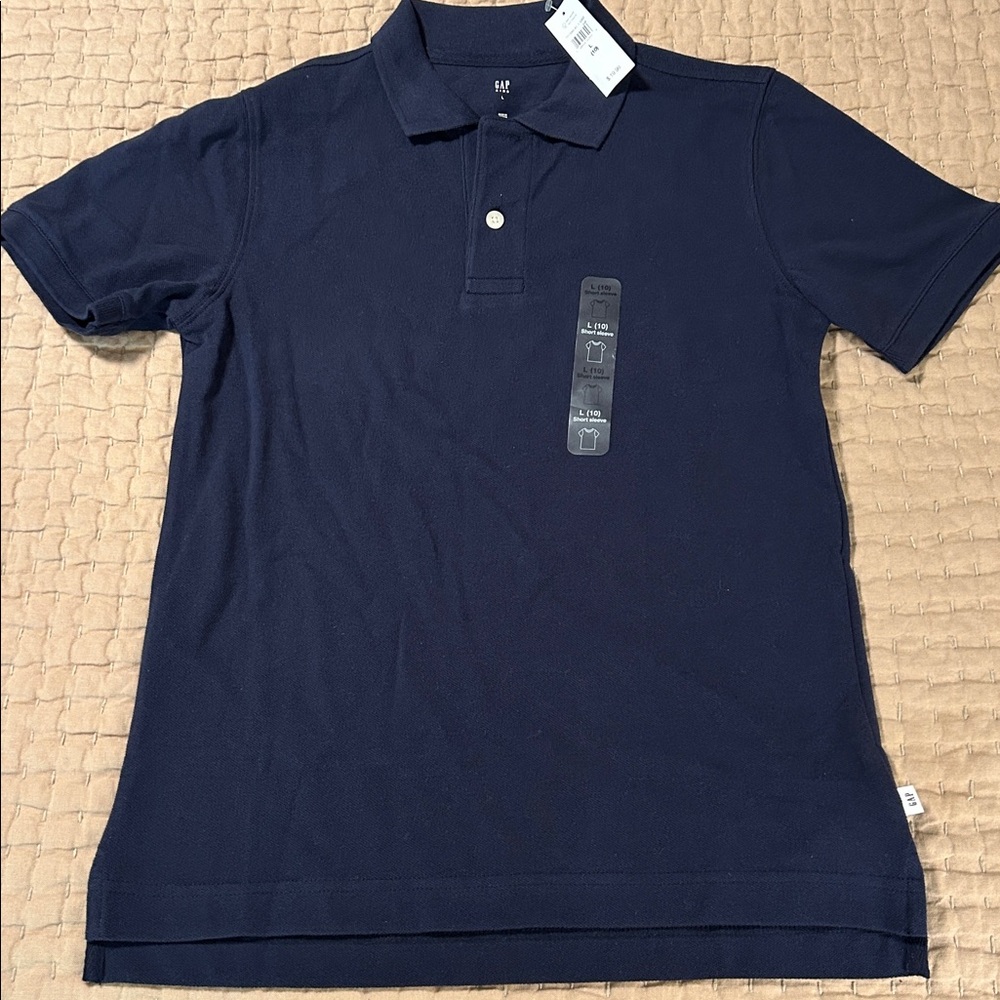 GAP KIDS NWT Boys 100% Cotton Polo Shirt